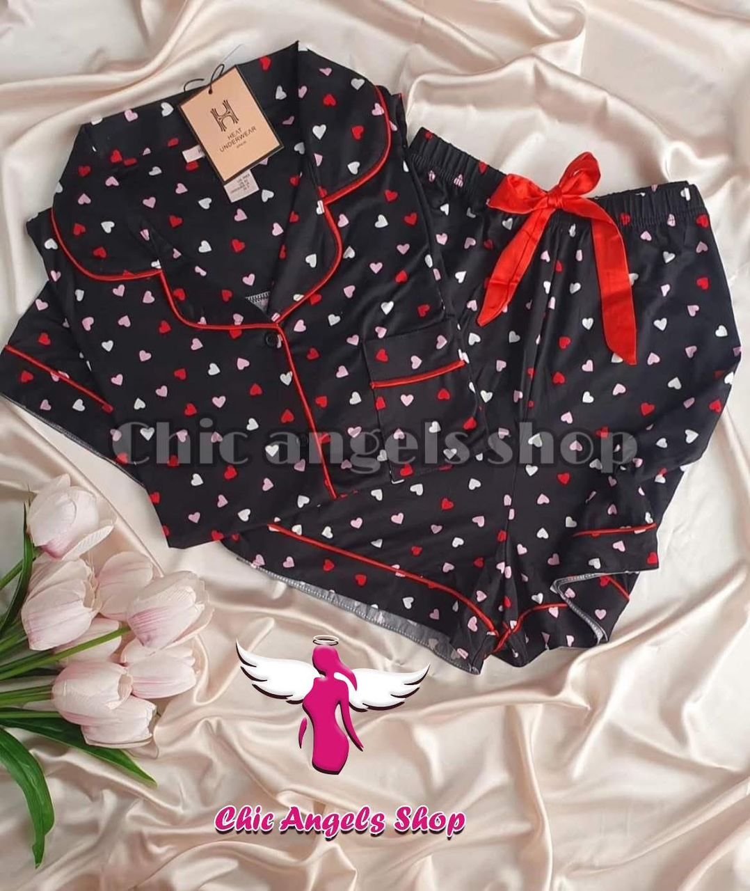 pyjama short coton